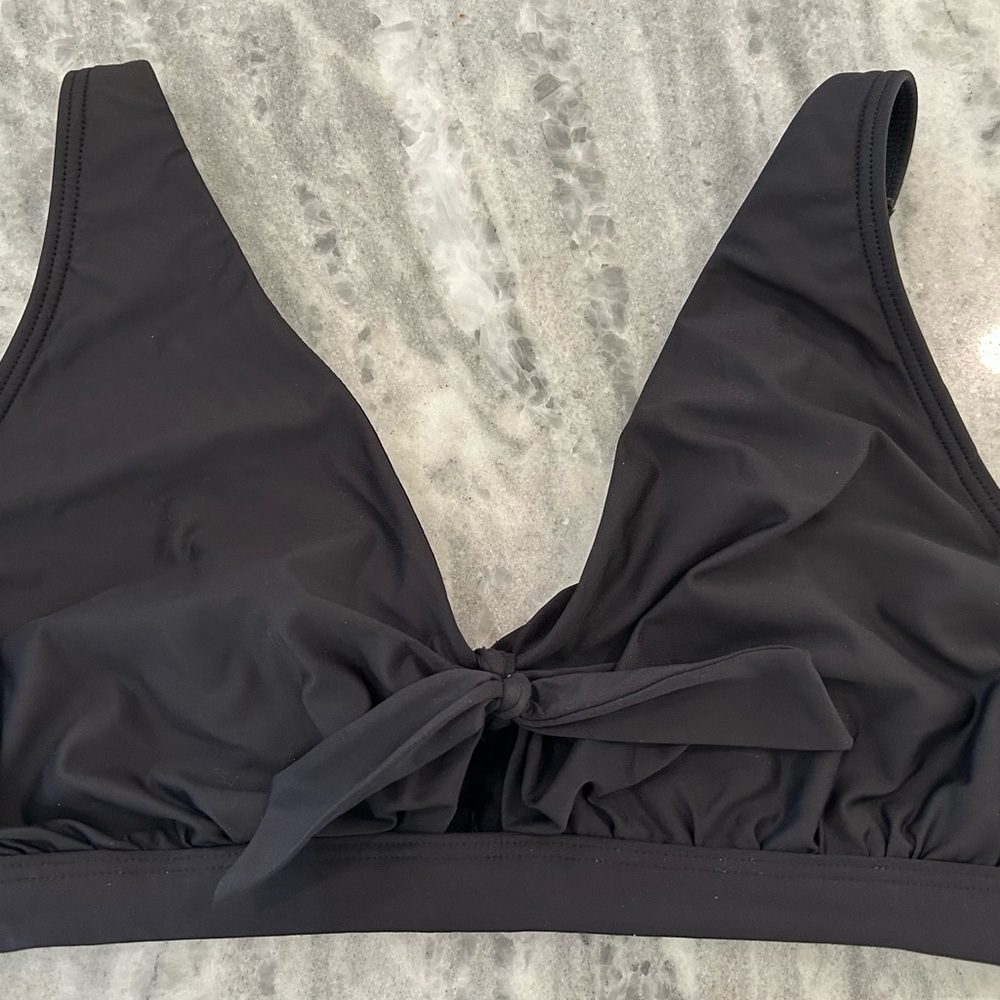 Birdsong Black Underwire Bikini Top 34G